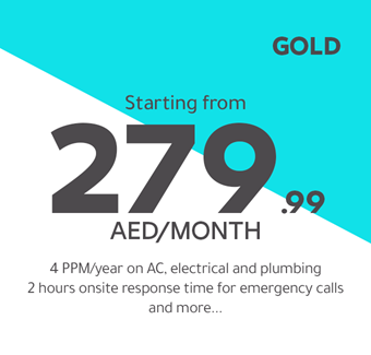 Gold starting from 279.99 AED/month